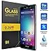KuGi BLU Advance 5.5 HD screen protector - 9H Hardness HD clear Tempered Glass Screen Protector for BLU Advance 5.5 HD / BLU Grand 5.5 HD smartphone(1pcs)