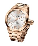 TW Steel Men's Quartz Stainless Steel Casual Watch, Color:Rose Gold-Toned (Model: CB162)