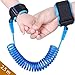 KOMIWOO Baby Child Anti Lost Safety Wrist Link Harness Strap Rope Backpack Leash Walking Hand Belt Band Wristband for Toddlers, Kids(2.5m Blue)
