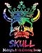 Skull : Midnight Adult Coloring Books.: 30 Unique Skull Designs and Stress Relieving Patterns for Adult Relaxation, Meditation, and Happiness by Bee Book