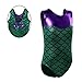BAOHULU Girl's Spliced Diamond Gymnastics Sleeveless Tank Leotard 3-12 Years (4A(Recommended age 3-4Y), Green)