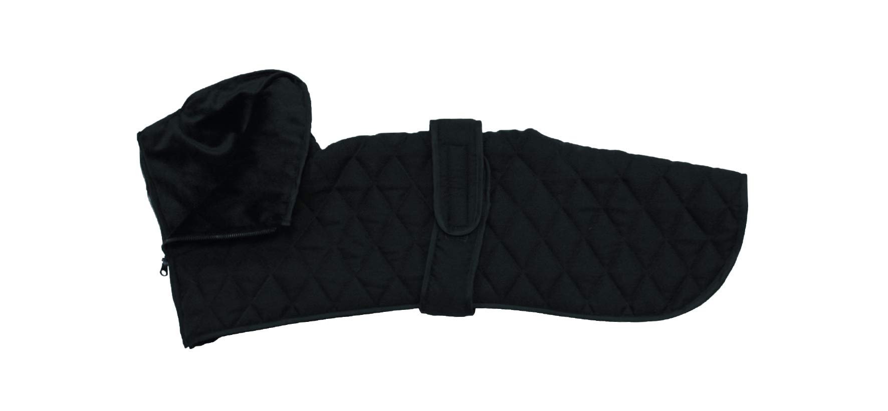 Croci C7274188 Jacket for Dogs Greyhound Black 70 cm