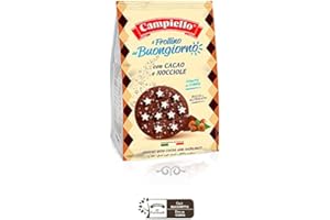 CAMPIELLO Le Dolcezze dell'Aurora with Cocoa and Nuts 12.35 oz (pack of 2)