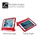 Fintie iPad Mini 4 Case - Kiddie Series Light Weight Shock Proof Convertible Handle Stand Cover Kids Friendly for Apple iPad Mini 4 (2015 Release), Red