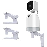 Adjustable Wall Mount Compatible with Blink Mini Pan-Tilt Camera, Eufy Security Indoor Cam, WYZE Cam Pan V3 V4, 2Pack Camera 