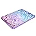 iCasso MacBook Retina 15 Inch Case Art Printing Matte Hard Shell Plastic Protective Cover for MacBook Pro 15 Inch Retina No CD-ROM Model A1398 (Purple Medallion)