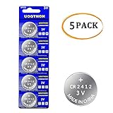 CR2412 3V Lithium Battery (5 - Pack)