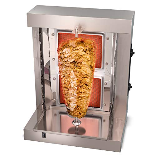 Bioexcel Tacos Al Pastor Gas Doner Kebab Machine Shawarma Grill Gyros