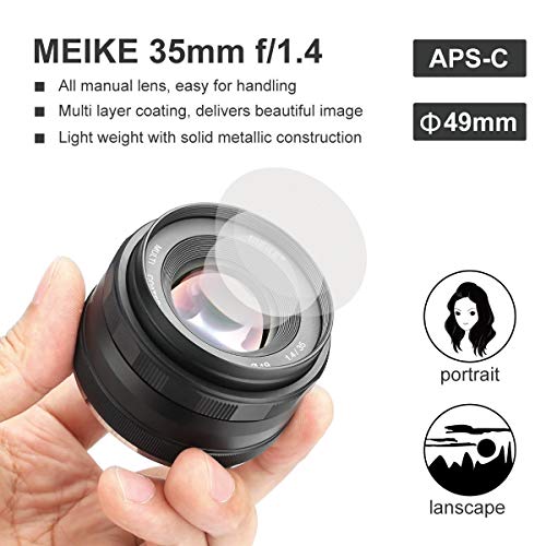Meike MK-35 mm F1.4 Objektiv mit großer Blende kompatibel mit APS-C Nikon Z-Mount Kameras D204141 Unbekannt – Bild 4