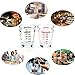Shot Glasses , Measuring cup Liquid Heavy Glass, 26-Incremental Measurement;Wine Glass,4 Features (Black and Red)