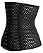Waist Trainer Corset for Weight Loss Sport Workout Body Shaper Tummy Fat Burner, Black, XXXXX-Large (Waist 40.9-43.3inch)