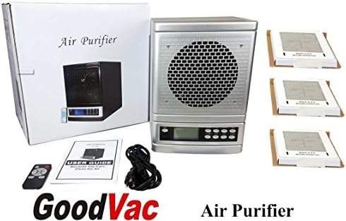 Fresh Air 7 Stage Air Purifier HEPA UV Ion Carbon Air Cleaner INCLUDES 3 Ozone Plates