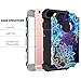Casetego for iPhone 6S Case,iPhone 6 Case,Glow in The Dark Three Layer Heavy Duty Sturdy Shockproof Full Protection Rugged Hard PC+Soft TPU Bumper Case for Apple iPhone 6S/6 4.7 inch,Mandala