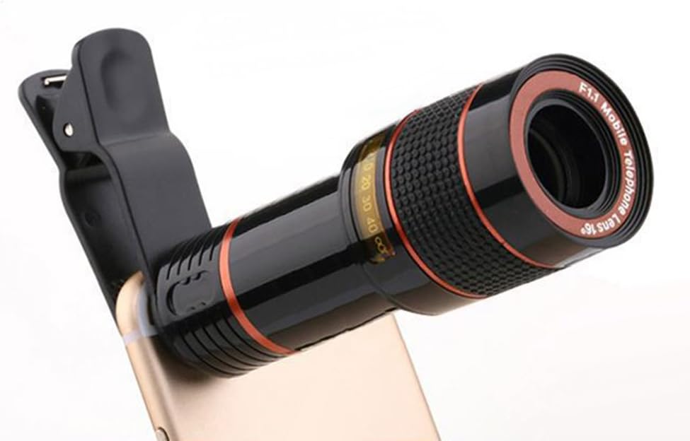 Universal Clip 12X Zoom Handy Kamera Teleskop Objektiv Amazon.de Kamera