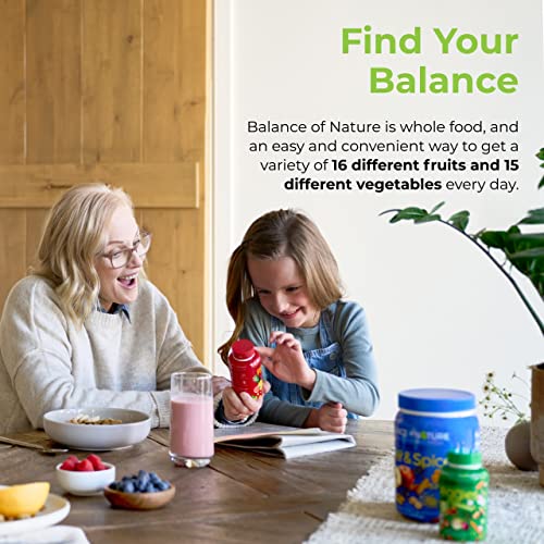 Balance of Nature Fruits and Veggies Whole Food Supplement with