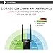 ONN-BEY MSRM 750Mbps/300Mbps Dual Band WiFi Range Repeater 360 Degree Wireless WiFi Rang Extender (Black)