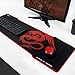 excovip Red Dragon 5 mm Extended Gaming Mouse Pad XXL Red Big Extra Large Long Gaming Pad Professional E-Sport Computer Mat 35