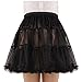 Shimaly Women's Princess Layered Puffy Skirt Mini Tutu Skirt Short Petticoat
