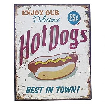 Amazon De Luxus Pur Ug Hot Dog New York Imbiss Wagen Retro