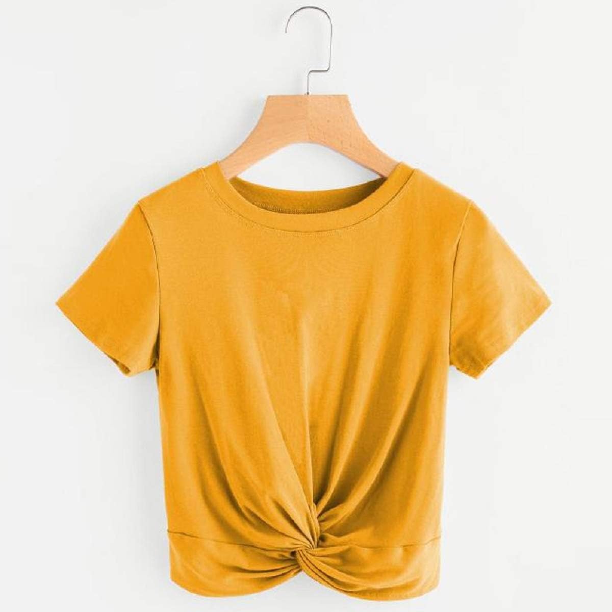 amazon ladies yellow tops