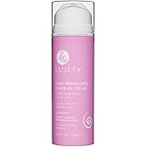 Luseta Curl Defining Cream Enhances Waves and Curls Hydrating and Moisturizing Leave in Cream for Curly Hair Frizz Control Add Shine Sulfate Free 5.07 oz