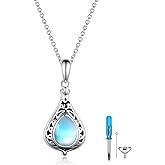 TYSO Celtic Urn Necklace For Ashes 925 Sterling Silver Cremation Jewelry For Ashes Keepake Urn Necklace Gifts For Women Wife Mother