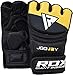 RDX Kids MMA Gloves for Grappling Martial Arts Training | Maya Hide Leather Mitts for Youth |Good for Kickboxing, Sparring, Muay Thai, Junior Cage Fighting & Punching Bag