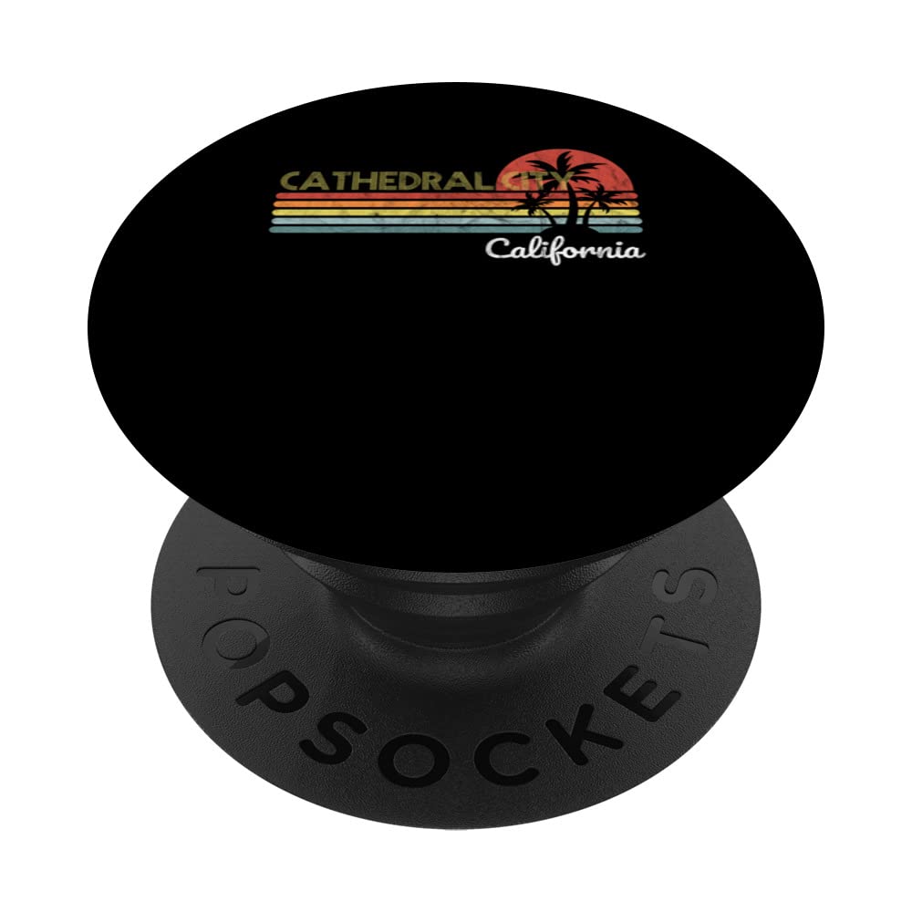 Cathedral City, CA California visitor native tourist 70s 80s PopSockets Swappable PopGrip
