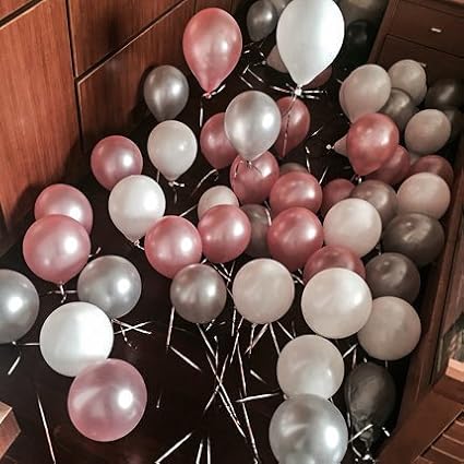 Addobbi Per Comunione Putwo Palloncini Rosa Bianchi 100 Pezzi 12 Pollici Palloncini Rosa Chiaro Palloncini Bianchi