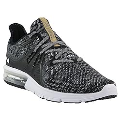 Nike Air Max Sequent Mens Running D(M) US, Black/White - Main Image