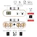 Nobsound NS-20G 200W Mini Bluetooth 5.0 Power Amplifier 2.0 Channel Wireless Receiver Hi-Fi DSP Stereo Headphone Audio Amp LED Display (Gold)thumb 2
