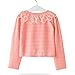 Zhuannian Little Girls Pointelle Shrug Cotton Cardigan