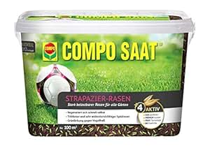 Compo duradero Semillas de césped, alta calidad Semillas de césped de