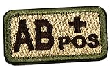 Horizon Tactical Blood Type Embroidered Shoulder Patches