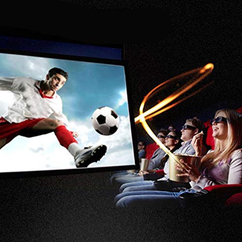 image for Sinfu Projection Screen 16:9 Portable Fabric Foldable 3D HD for Home T