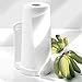 iDesign Paper Towel Holder for Kitchen Countertops - White