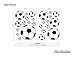 I-love-Wandtattoo WAS-10133 Wall stickers Kids Soccer balls Sticker Wall Decal Boy Girl 25 piece