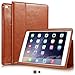 KAVAJ Leather iPad Air 2 Case Cover Berlin for Apple iPad Air 2 Cognac-Brown Genuine Cowhide Leather with Built-in Stand Auto Wake/Sleep Function. Slim Fit Smart Folio Covers iPad Air 2 Model
