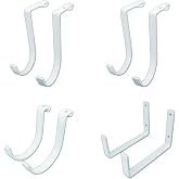 SafeRacks Accessory Hook Package - Standard, White