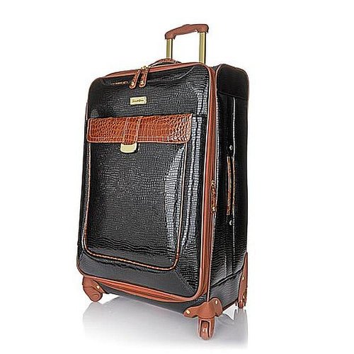 Samantha Brown First Class CrocoEmbossed 28" Upright Luggage with