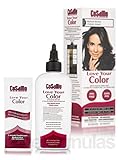 CoSaMo - Love Your Color Non Permanent Hair Color 765 Medium Brown - 3 oz NEW PACKAGING Like Clairol , L'Oreal , Garnier , John Frieda , Nice n Easy , Revlon haircolor ... No PPD or No Ammonia ! Paraben FREE ! PPD FREE ! No Peroxide ! Peroxide Free ! #1 RATED BEST HAIR COLOR ! Most Popular Haircolor ! MADE IN USA