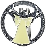 Cathedral Art GVC103 Glow in The Dark Guardian Angel Visor Clip, Never Drive Faster, 1-3/4 Inch