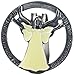 Cathedral Art GVC103 Glow in The Dark Guardian Angel Visor Clip, Never Drive Faster, 1-3/4 Inch