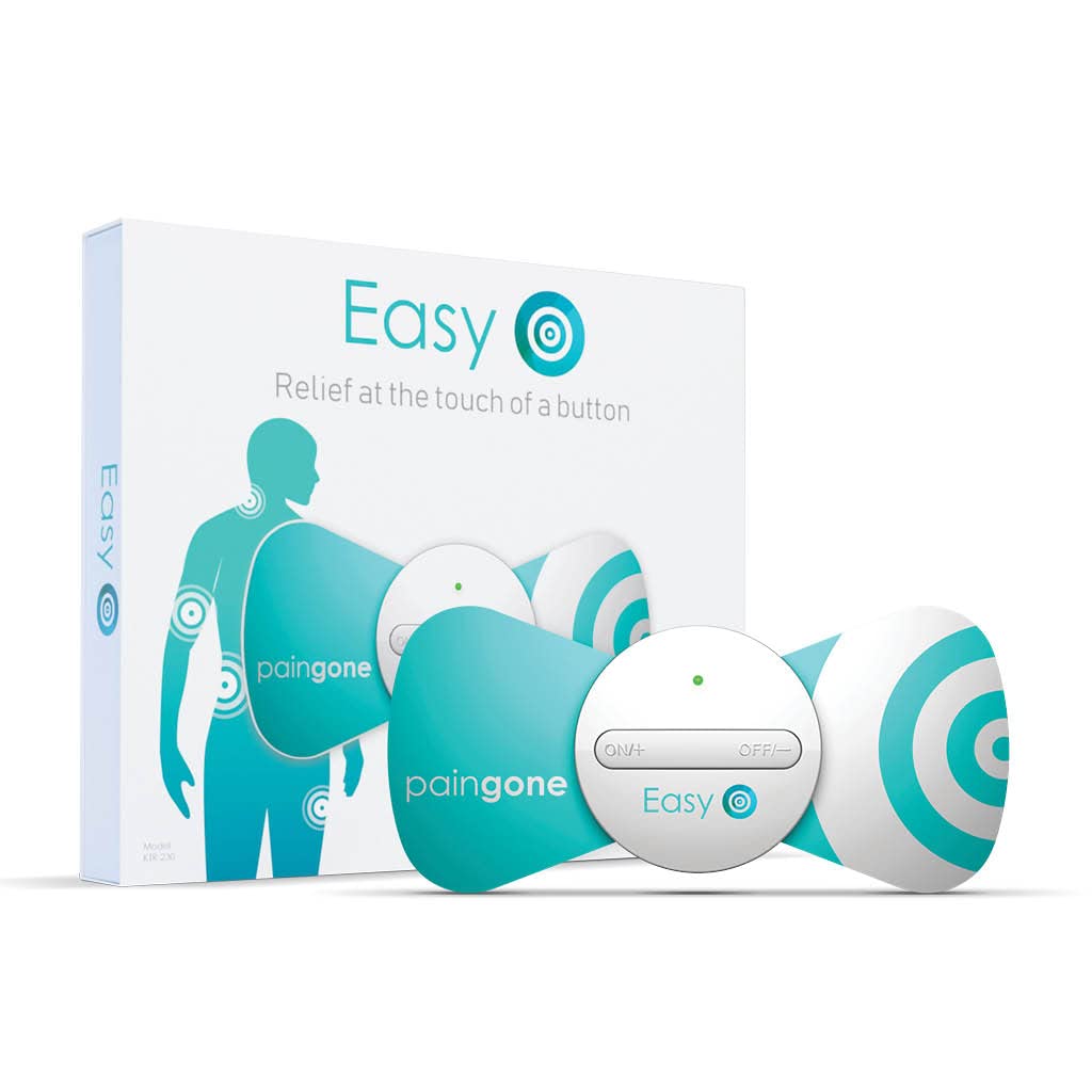 Easy | Tens Device for Daily Pain | Analgesic Relieves Chronic and Acute Pain such as Sciatica, Tendonitis, Neck and Shoulder Pain, Hip, Back Pain or Stenosis