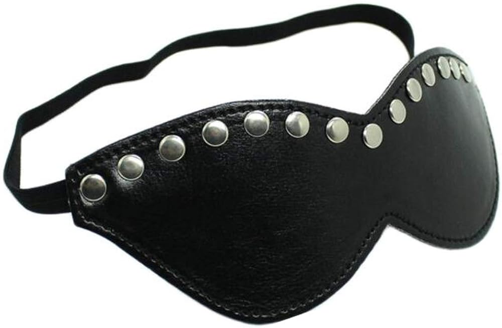 Women's Party Stǜdded Séxy Leather Eye Mask at Amazon Women’s Clothing