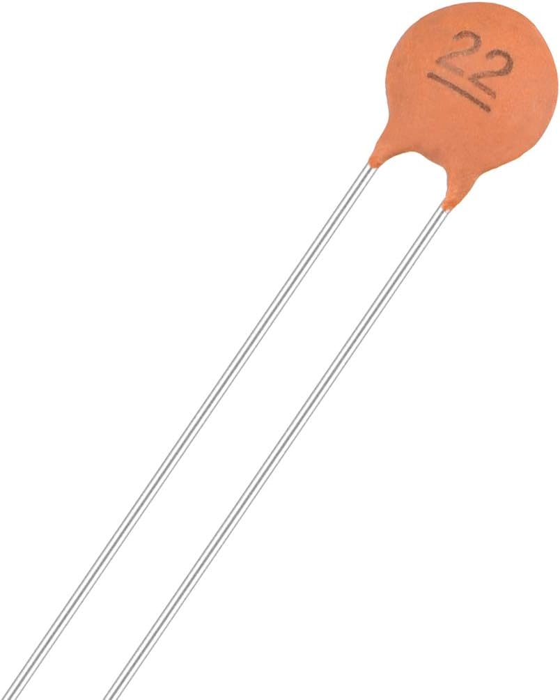 uxcell Ceramic Capacitor Kit 50V 22PF Disc Capacitors for