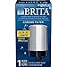 Brita Tap Water Filtration System Replacement Filters For Faucets - Chrome - 1 Count