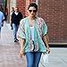 BB&KK Women's Chiffon Floral Print Open Front Kimono Cardigan Blouses