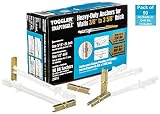 TOGGLER SNAPTOGGLE BA Toggle Anchor, Zinc-Plated Steel Channel, Made in US, 3/8" to 3-5/8" Grip Range, For 3/16"-24 UNC Fastener Size (Pack of 50)