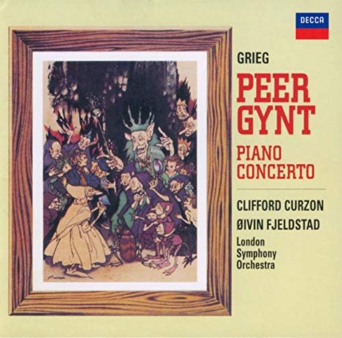 グリーグ 劇音楽 ペール ギュント 抜粋 ピアノ協奏曲 エイヴィン フィエルスタート エイヴィン フィエルスタート ロンドン交響楽団 サー クリフォード カーゾン グリーグ